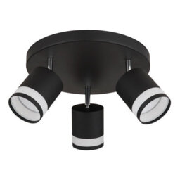 Luminosa Lighting Luminosa Lucero Ceiling Spotlight Clusters Matt Black 3X Gx53 3000K - thumbnail 2