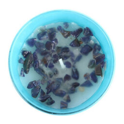 Something Different Pisces Gardenia Aquamarine Scented Candle Blue/brown (One Size) - thumbnail 2
