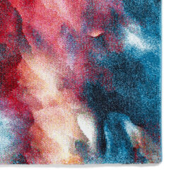 Multi Modern Abstract Easy To Clean Rug For Dining Room-120Cm X 170Cm - thumbnail 5