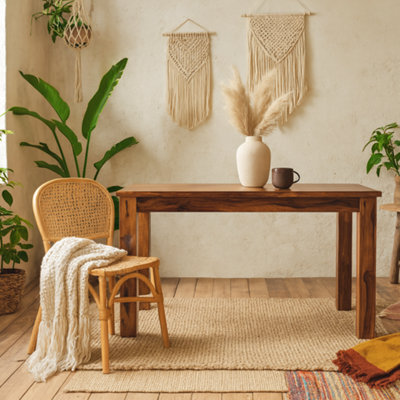 Wyld Haus Bologona Large Sheesham Wood Dining Table - image 1