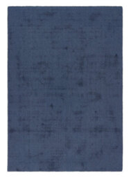 Navy Modern Plain Rug, Handmade Easy To Clean Rug, Modern Rug For Bedroom, Living Room, & Dining Room-200Cm X 290Cm - thumbnail 1