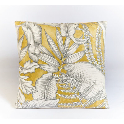 Pistachio Summer Scatter Cushion - Square Filled Pillow For Home Garden Sofa, Chair, Bench, Seating Furniture - 43 X 43Cm - image 1