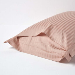 Homescapes Taupe Beige Egyptian Cotton Ultrasoft Kingsize Oxford Pillowcase 330Tc - thumbnail 3