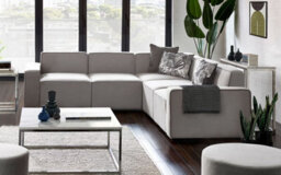 iLikeStores Combination Sofa Pair Of Arms - Grey Linen - thumbnail 4