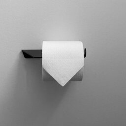DT Ironcraft Toilet Roll Holder - 3mm Steel Black - Scandi Nordic Minimalism Design 1Pcs Package - thumbnail 5
