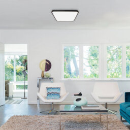 Milagro Fabio Led Ceiling Lamp  Black 23W(150W) 37Cm Great Value Stylish Lifetime Light Source - thumbnail 2