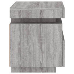 Vidaxl Bedside Cabinet With Led Lights Grey Sonoma 40X39X48.5 Cm - thumbnail 8