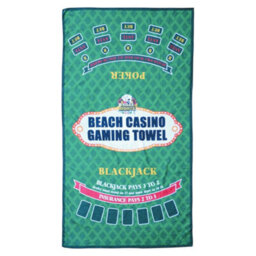 Original Products Vegas Nights Gaming Beach Towel - thumbnail 1