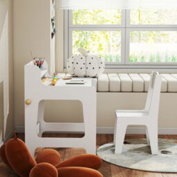 Aiyaplay Art Table And Chair Set For Children With Drawers - thumbnail 8