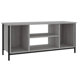Berkfield Durable Tv Cabinet Grey Sonoma 102X35X45 Cm Engineered Wood - thumbnail 1