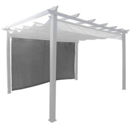 Glendale Garden & Leisure 3M Single Curtain Side For Seville Gazebo - L300 Cm - Grey - thumbnail 3