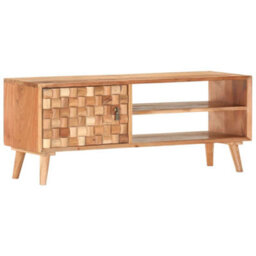 Berkfield Tv Cabinet 100X35X40 Cm Solid Acacia Wood - thumbnail 9