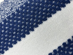 Gc Gaveno Cavailia Stripe Bath Sheets 90X140 Towels Navy Set Of 2 Fast Drying & Water Absorbent Hotel Quality Cotton Towels Set - thumbnail 2