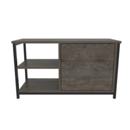 Decorotika Muskegon Tv Stand Tv Unit For Tv's Up To 63 Inch Black Wenge - thumbnail 5