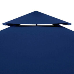 Walplus 2-Tier Gazebo Top Cover 310 G/ma 4X3 M Blue - thumbnail 3