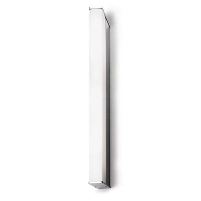 Luminosa Lighting Luminosa Toilet Q Led 1 Light Bathroom Medium Wall Light Chrome Ip44