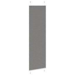 Berkfield Pleated Blind Anthracite 55X200 Cm Fabric Width 54.4 Cm Polyester - thumbnail 3
