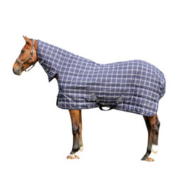 "Hy Stormx Empra Extra Combo Neck 250G Horse Rug Navy (5 3"")" - thumbnail 2