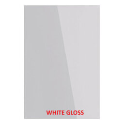 Kitchen Cabinet - 720mm High 600mm Wide - 3 Drawer Base Unit - Soft-Close Drawers - White Gloss - Flat Pack - thumbnail 3