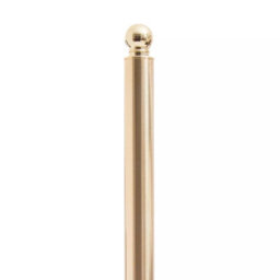 Orsina Stable Gold Finish Toilet Roll Holder, Elegant Design Toilet Holder, Roll Holder With Gold Finish Base - thumbnail 2