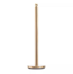 Orsina Stable Gold Finish Toilet Roll Holder, Elegant Design Toilet Holder, Roll Holder With Gold Finish Base