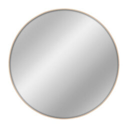 Nielsen Jaron Aluminium Wall Mirror, Round  80Cm - Oak - thumbnail 2