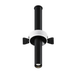 Luminosa Lighting Luminosa Focus T 30Cm Trimless Recessed Downlight Black 3000K 460Lm - thumbnail 1