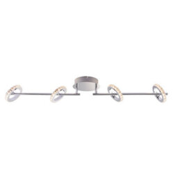 Pagazzi Lighting Pagazzi Alexa 4 Spot Bar Led Cool White Ceiling Light - thumbnail 6