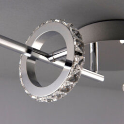 Pagazzi Lighting Pagazzi Alexa 4 Spot Bar Led Cool White Ceiling Light - thumbnail 2