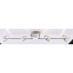 Pagazzi Lighting Pagazzi Alexa 4 Spot Bar Led Cool White Ceiling Light - thumbnail 3