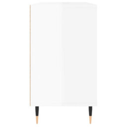 Berkfield Bathroom Cabinet High Gloss White 80X33X60 Cm Engineered Wood - thumbnail 7