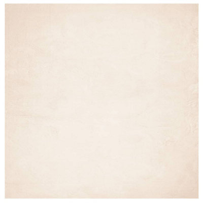 Berkfield Modern Rug Huarte Short Pile Soft And Washable Beige 120X120 Cm