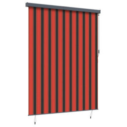 Berkfield Outdoor Roller Blind Orange And Brown 220 X 250 Cm Fabric - thumbnail 5