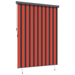 Berkfield Outdoor Roller Blind Orange And Brown 220 X 250 Cm Fabric - thumbnail 6