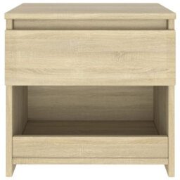 Vidaxl Bedside Cabinets 2 Pcs Sonoma Oak 40X30X39 Cm Engineered Wood Bedside Cabinets - thumbnail 5