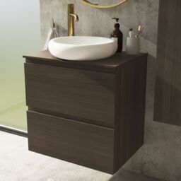 GoodHome Kentia Plywood Bathroom Basin Vanity Worktop (T)1.2Cm X (D)45.2Cm X (L)60.3Cm - thumbnail 5