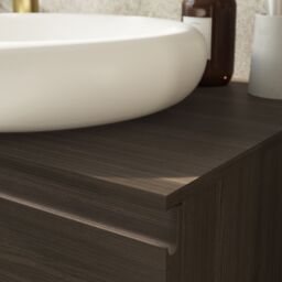 GoodHome Kentia Plywood Bathroom Basin Vanity Worktop (T)1.2Cm X (D)45.2Cm X (L)60.3Cm - thumbnail 4