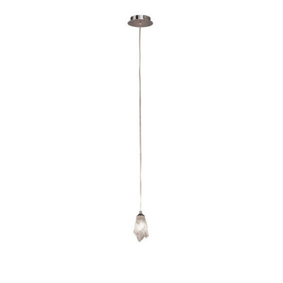 Luminosa Lighting Luminosa Pietra Pendant 1 Light G9, Polished Chrome - image 1