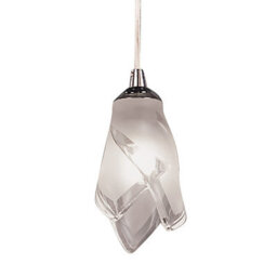 Luminosa Lighting Luminosa Pietra Pendant 1 Light G9, Polished Chrome - thumbnail 4