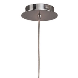 Luminosa Lighting Luminosa Pietra Pendant 1 Light G9, Polished Chrome - thumbnail 3