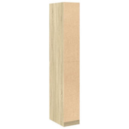 Berkfield Wardrobe Sonoma Oak 30X50X200 Cm Engineered Wood - thumbnail 6