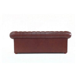 Chesterfield 3 Seater Sofa Old English Hazel Real Leather In Classic Style - thumbnail 9