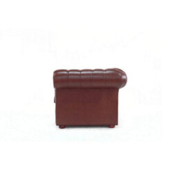 Chesterfield 3 Seater Sofa Old English Hazel Real Leather In Classic Style - thumbnail 6