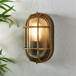 Perth Fixed Matt Antique Effect Mains-Powered Indoor & Outdoor Wall Light - thumbnail 7