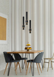 Lucide Margary Modern Pendant Light 28Cm - Led Dim. - 3X4W 2700K - Black - thumbnail 3