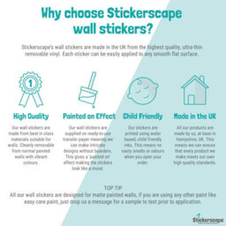 Stickerscape Space Animals Wall Stickers Pack - thumbnail 6