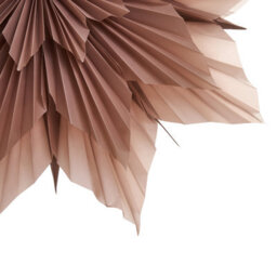 Beliani Large Pink Star Paper Shade Hanging Lamp - Handmade Festive Christmas Decoration, Ready To Hang - thumbnail 6