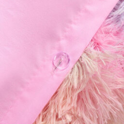 OHS Tie Dye Duvet Cover Quilt Pillowcase Fluffly Fleece Soft Bedding Set, Double - thumbnail 4
