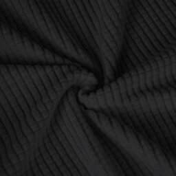 Neel Blue Set Of 2 Square Cushion Covers, Black Crushed Velvet Pillow Case, 45Cm X 45Cm - thumbnail 3