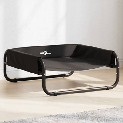 Vidaxl Elevated Dog Bed Anthracite Oxford Fabric And Steel - image 1
